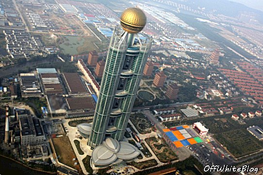 Desa terkaya Tiongkok membuka hotel gedung pencakar langit
