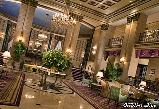 Lobby dell'hotel Roosevelt