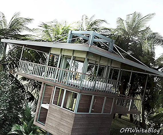 Les studios sur pilotis sont les dernières maisons préfabriquées écologiques de Bali