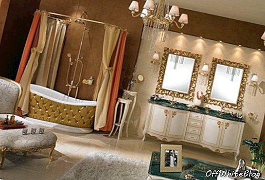 Дизайн роскошной ванной комнаты от Lineatre