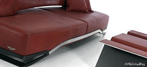 мебелен диван от астън мартин