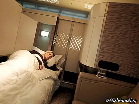 Etihad Airways: First Apartment Bed