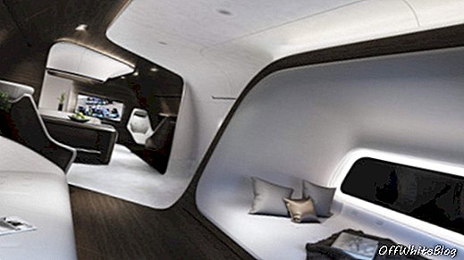 VIP kabina Mercedes Style Lufthansa Technik