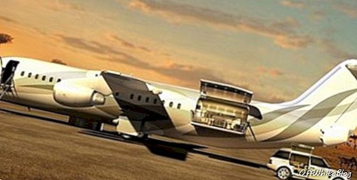 Kompānijas Avro Business Jet koncepcijas plāni, ko izstrādājusi Design Q