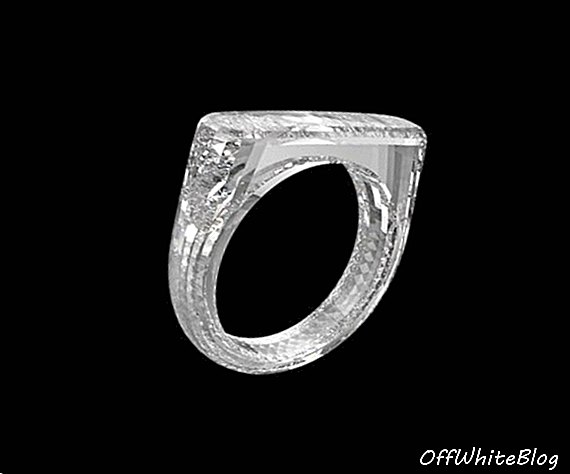 Jony Ive e Marc Newson projetaram um sólido anel de diamante de US $ 250.000 para a Charity (Red)