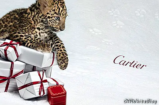 Cartier's Snow Panther Winter Tale-campagne