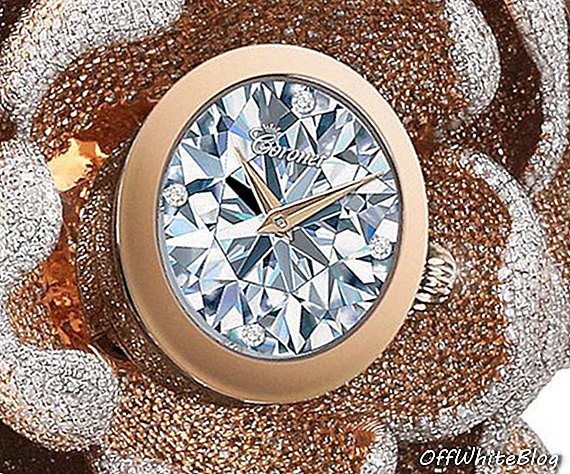 500 000 USD vertės deimantų laikrodis nustato Gineso pasaulio rekordą