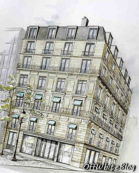 Tiffany avab Pariisis Champs Elyseeses megastoori