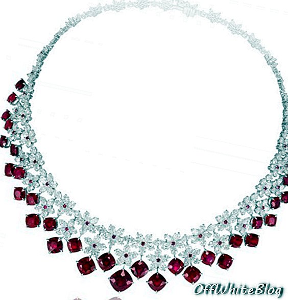 Chopard Red Carpet collection Высокое ювелирное ожерелье
