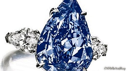 най-големият в света син диамант