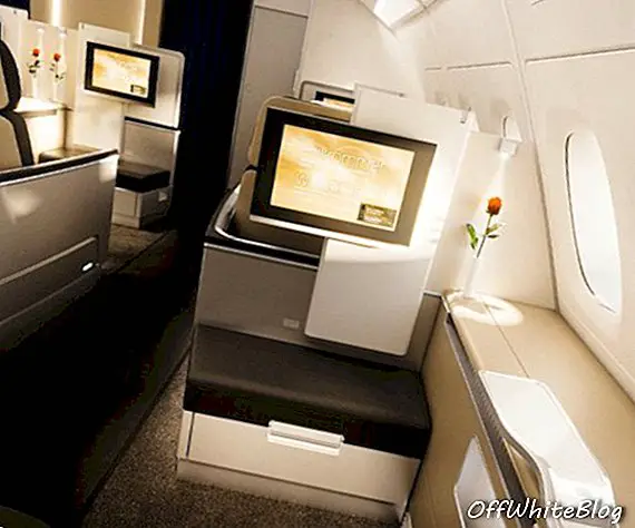 Luksusowe kabiny pierwszej klasy od Singapore Airlines, Emirates, Etihad i innych