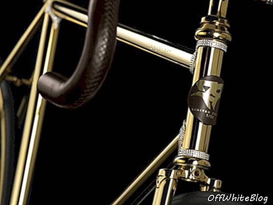 Biciclette fatte di oro