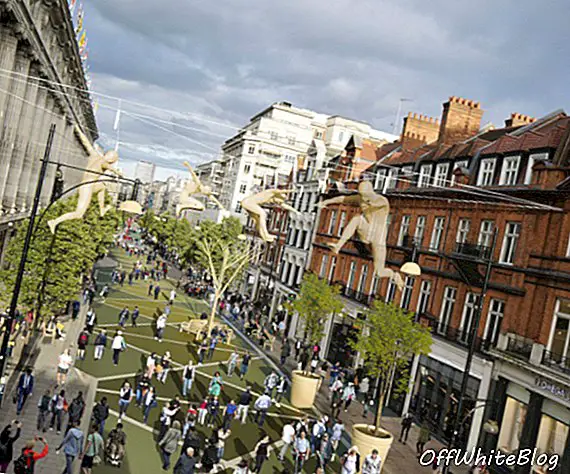 Walikota mengungkapkan rencana untuk pejalan kaki Oxford Street di London