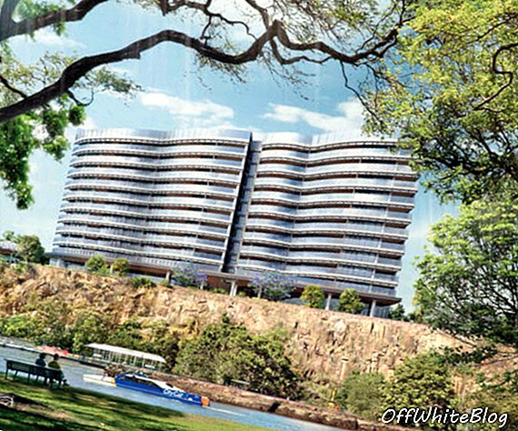 Luxus tulajdonságok Ausztráliában: A Banyan Tree Residences Brisbane vízparti kilátást és penthouse épületeket kínál
