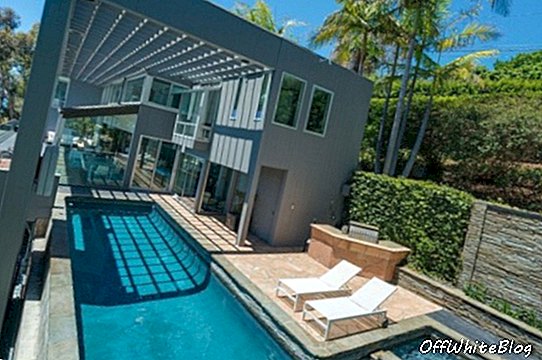 Matthew Perry Malibu villa pool
