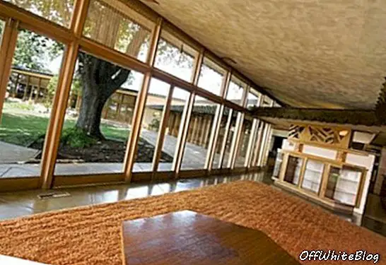 Interiér domu Frank Lloyd Wright