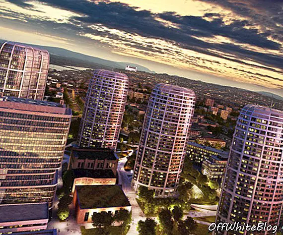 Sky Park, ki ga je zasnoval Zaha Hadid Architects, začne graditi v Bratislavi