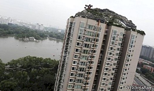 willa na dachu w Chinach