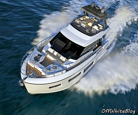 Jõud, täiuslikkus ja privileeg - Ferretti Yachts 670 silmatorkav profiil ja interjöörid