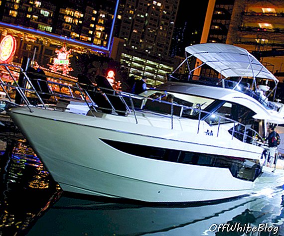 Lyxbåtsevenemang i Hong Kong: ASIAMARINE avslöjade Galeon 500 Fly med inbjudna gäster