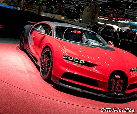 Bugatti Chiron Sport võtab Genfi autonäitusel Centrestage'i