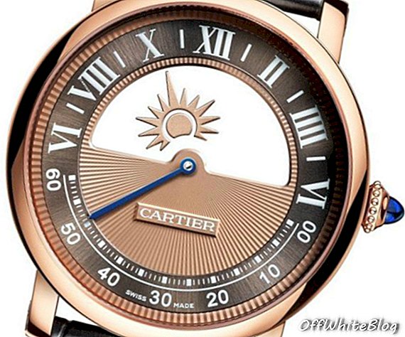 Å oppnå tidens utmerkede karakter med Cartiers nye klokke