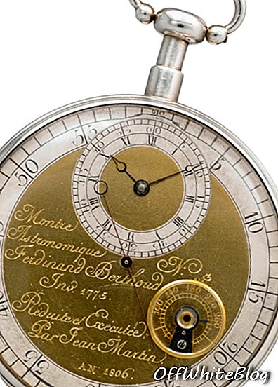 Un orologio da tasca originariamente realizzato da Ferdinand Berthoud.
