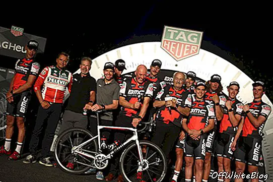 Die Partnerschaft von TAG Heuer mit dem BMC Racing Team markierte die Rückkehr der Marke zum wettbewerbsfähigen Radsport.