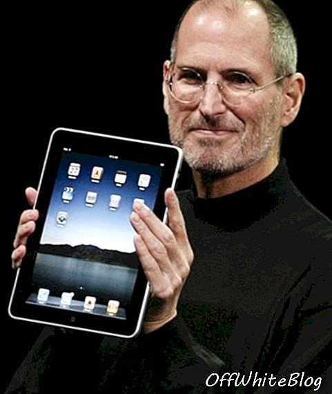 סטיב ג'ובס מכריז על ה- iPad