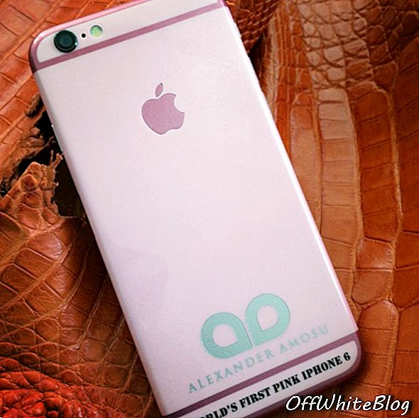 สีชมพู iPhone 6