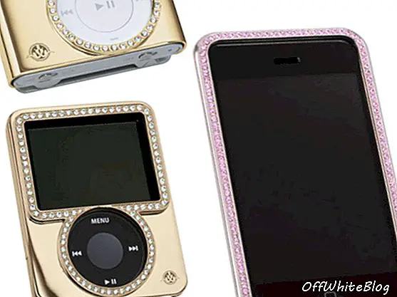 Gilty Couture luksuslikud kuldkohvrid iPodi jaoks