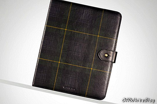 Ralph Lauren Тартан кожаный чехол для iPad