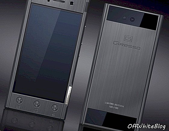 Gresso lancerer titanium-smartphone med begrænset udgave