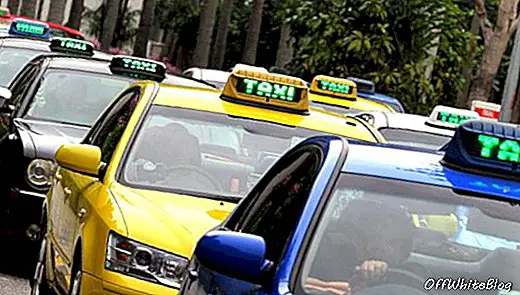 Singapore flyttar för att reglera taxibokningsappar