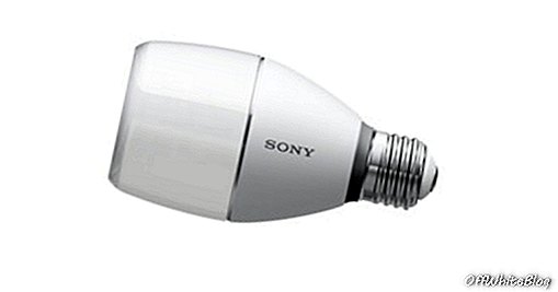 Zvočnik z žarnico Sony
