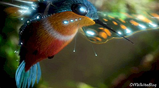 تصنع سامسونج الطائر الطنان LED