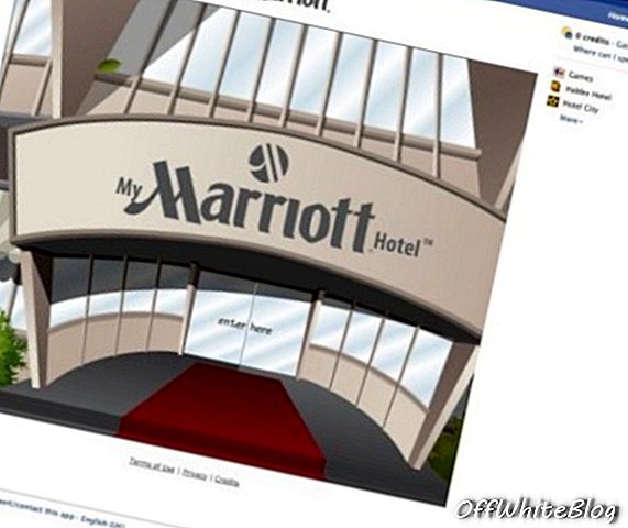 Minu Marriott Hoteli mäng Facebook
