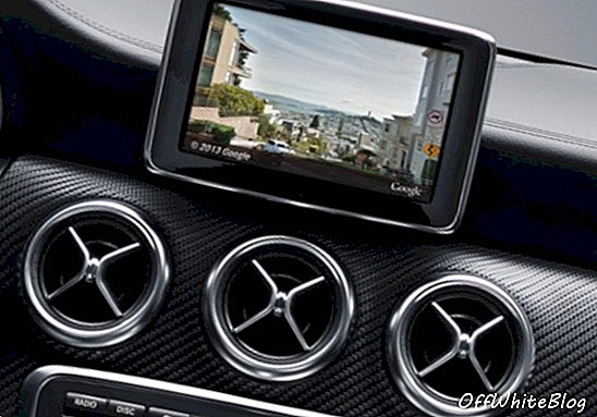 Mercedes apresenta integração no carro do Google