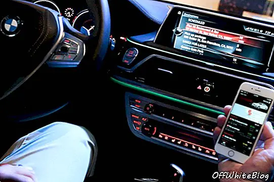 BMW חושפת אפליקציית ניידות 'חכמה'