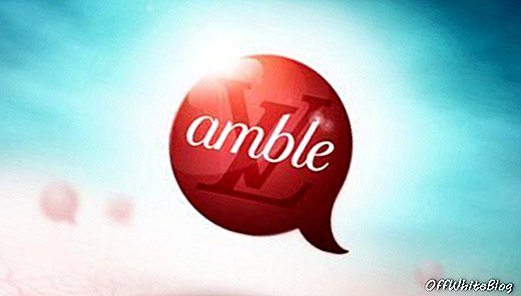 Amble IPhone Travel App โดยหลุยส์วิตตอง
