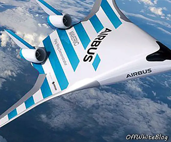 Nejnovější „MAVERIC“ s kombinovaným křídlem Airbus sníží emise uhlíku o 20%