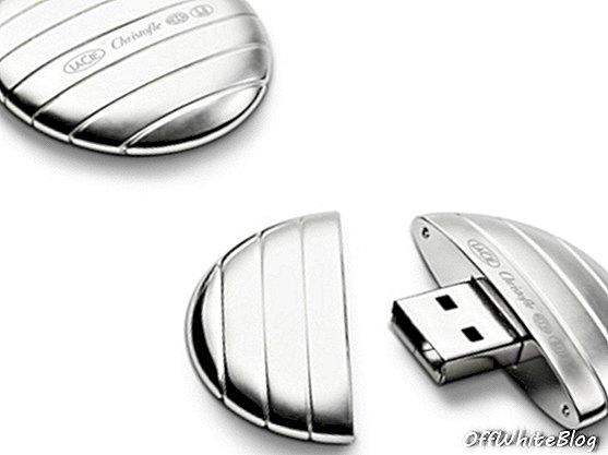 LaCie tutvustas Christofle luksuslikku USB-mälupulka