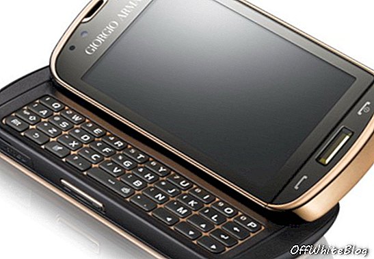 „Samsung“ išleido „Giorgio Armani“ išmanųjį telefoną