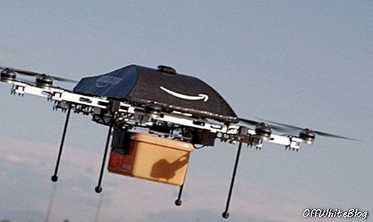 Amazon testis droonide kaudu kohaletoimetamist