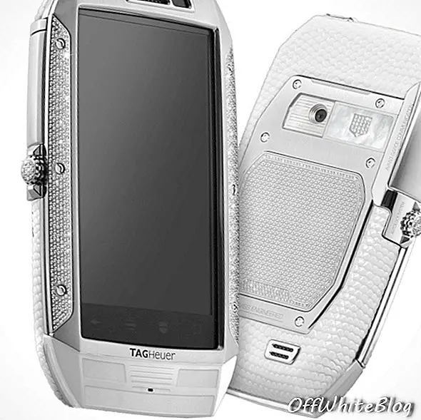 टैग ह्यूअर लिंक व्हाइट छिपकली स्मार्टफोन