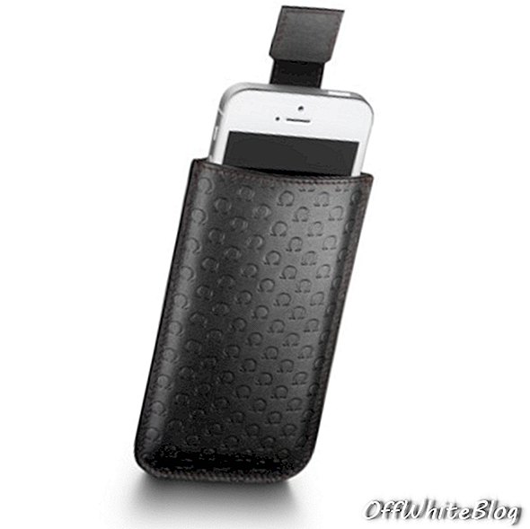 Omega Leather iPhone 5 hoesje