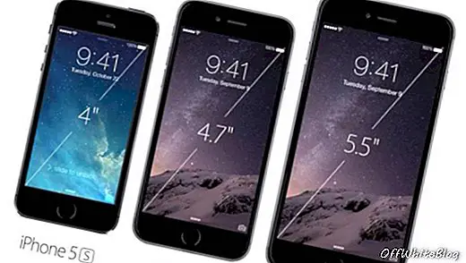 Apple เปิดตัวไอโฟนสองจอใหญ่