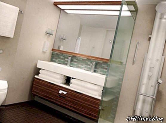 Mini-suite badeværelse