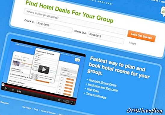 Groupize.com spouští online skupinové cestovní webové stránky