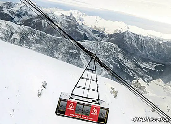 Luangkan satu malam di kereta kabel di atas Alps
